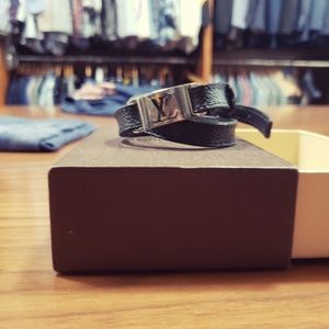 LV monogram wrap bracelet